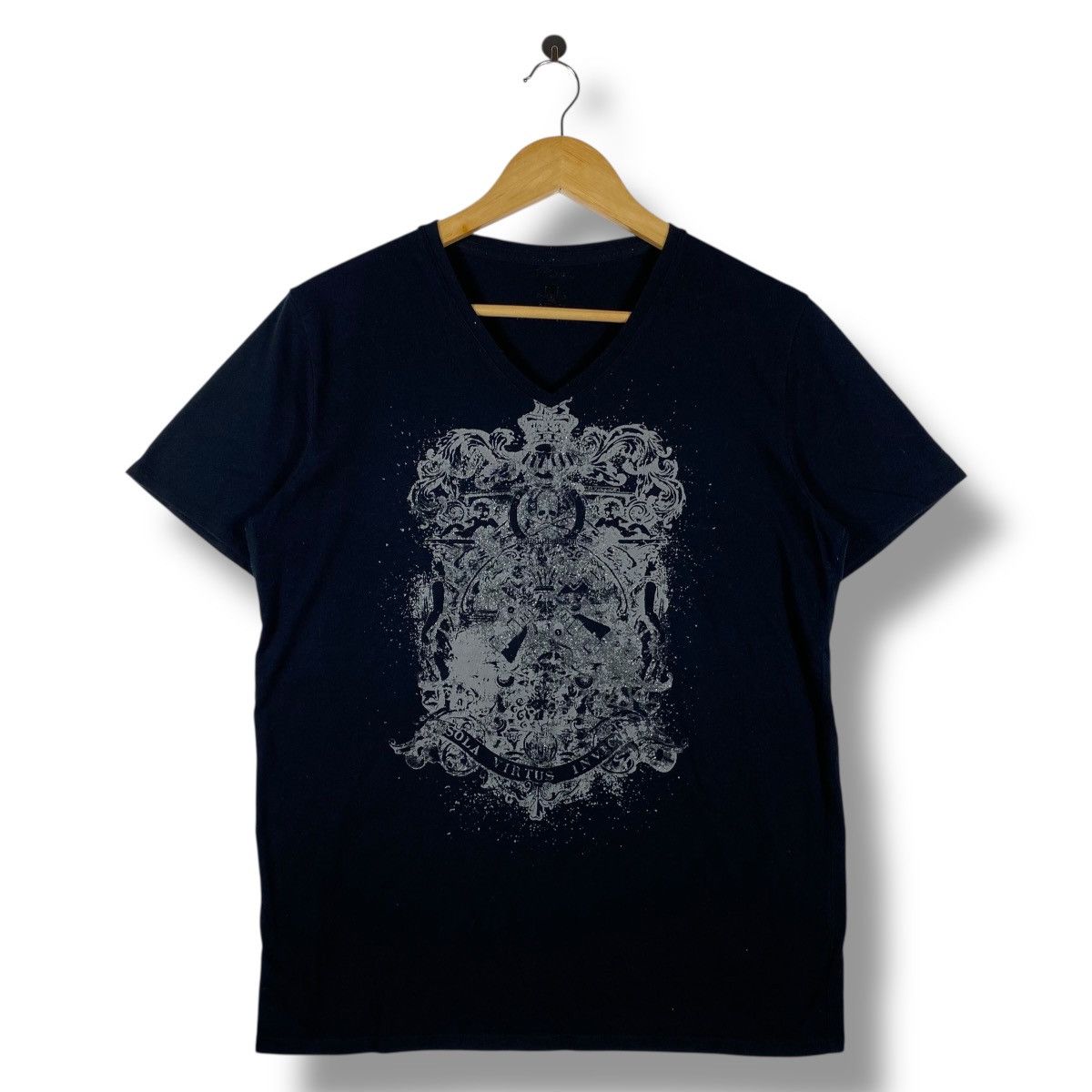 Roen ROEN x SEMANTIC DESIGN Gothic Graphic Tee Shirt Medium Size Size US M / EU 48-50 / 2 - 1 Thumbnail