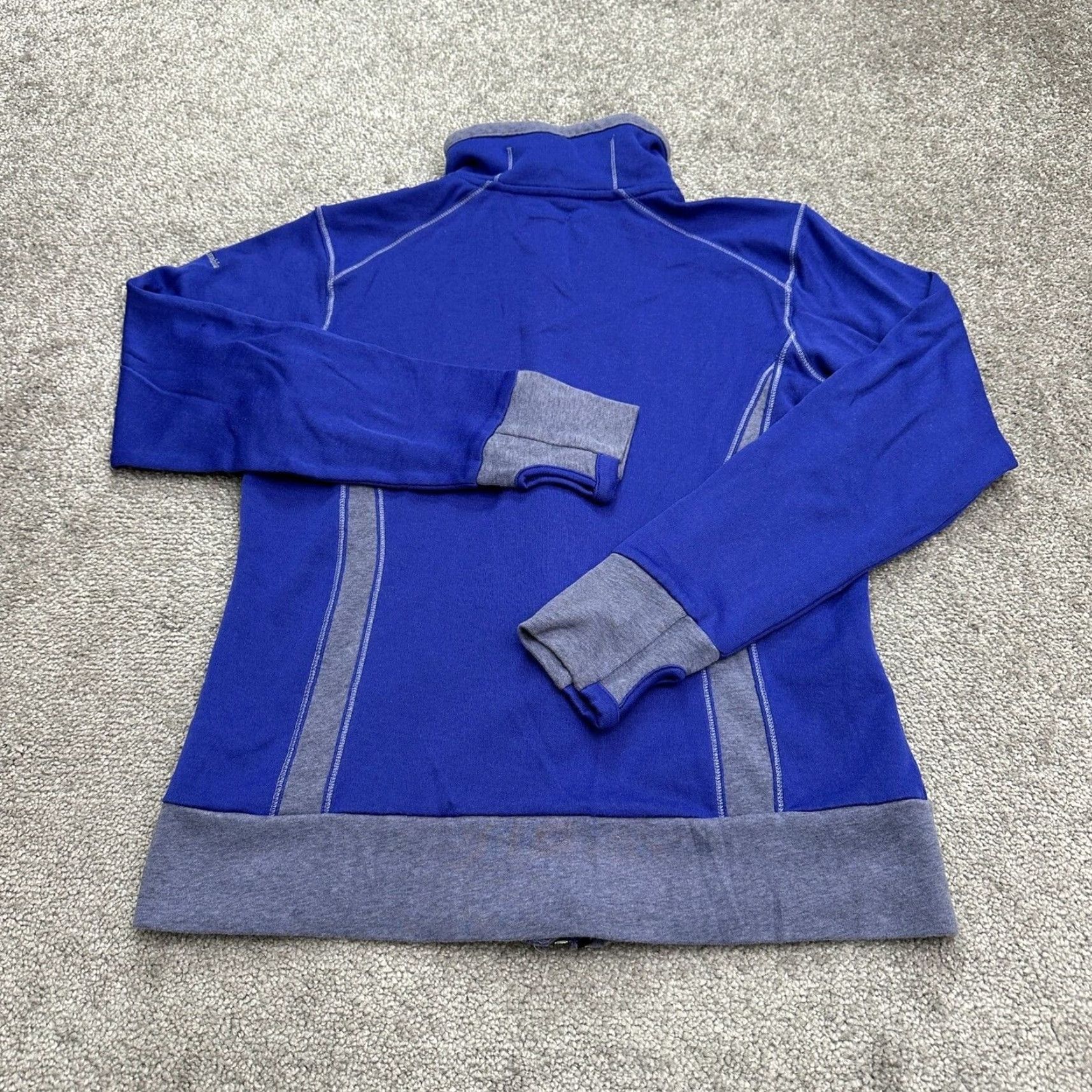 Vintage Columbia Omni Wick Active Jacket Womens Small Blue Full Zip Thumbholes Cotton Size S / US 4 / IT 40 - 2 Thumbnail