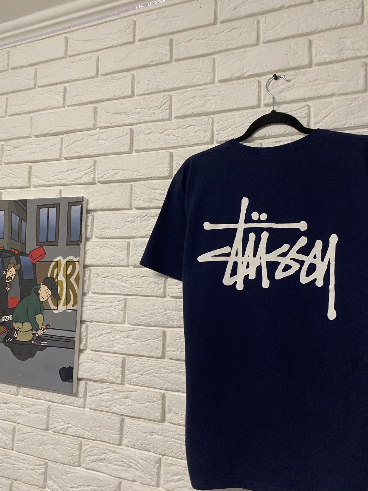 Stussy Vintage Y2K Stussy Big Logo T Shirt Size US M / EU 48-50 / 2 - 6 Thumbnail