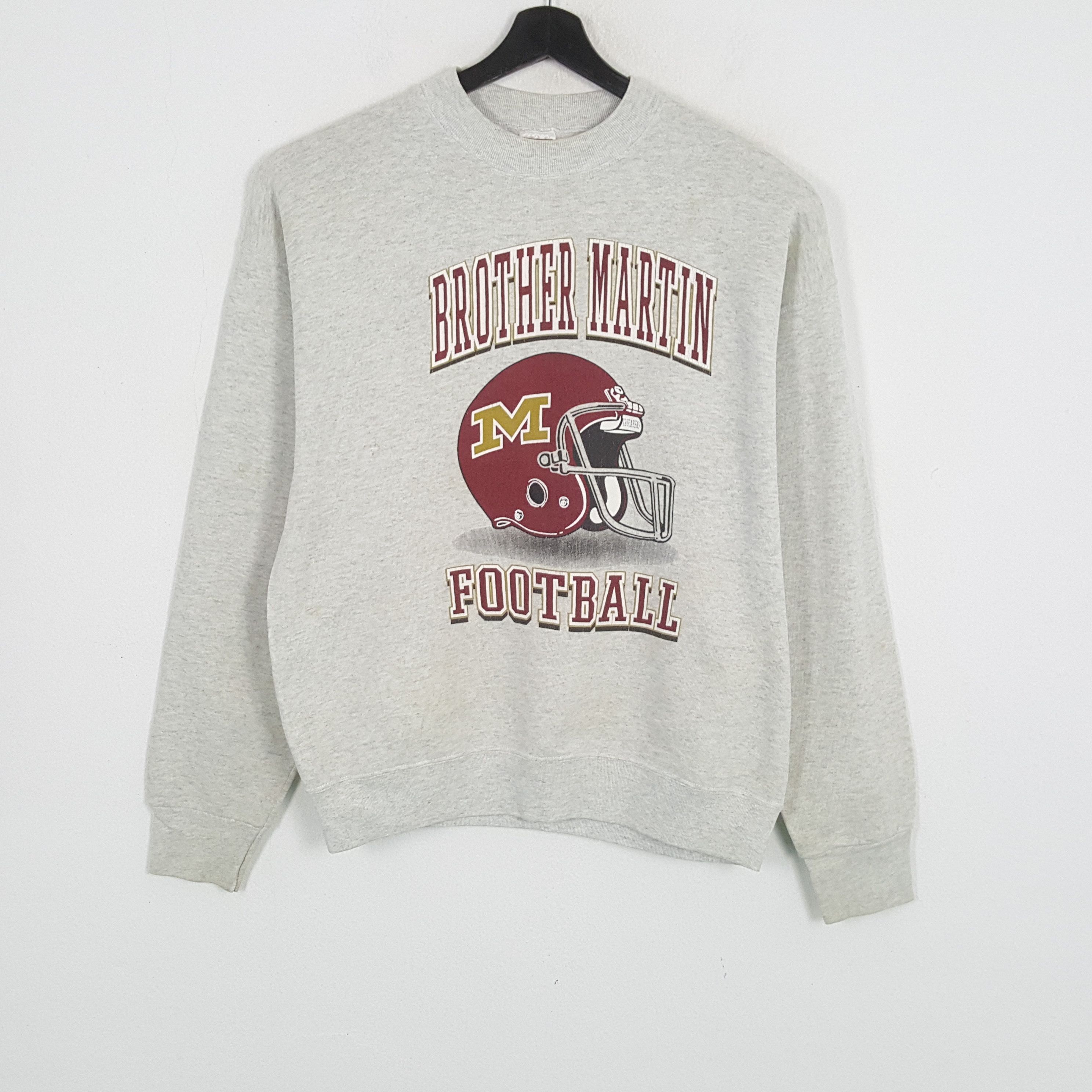 NFL × Vintage BROTHER MARTIN NFL American Football Team Vintage Sweatshirt Size US L / EU 52-54 / 3 - 1 Thumbnail