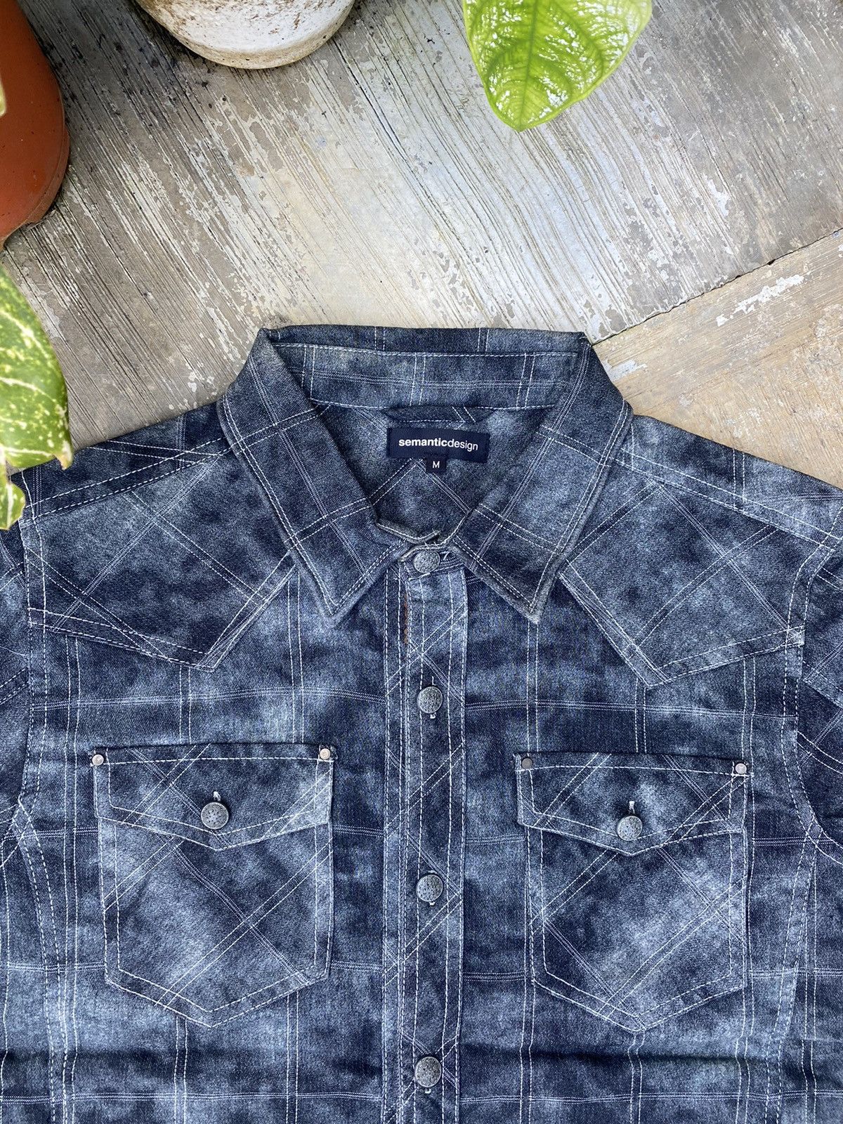 semanticdesign Semantic Design asid wash wastern shirts Size M / US 6-8 / IT 42-44 - 3 Thumbnail