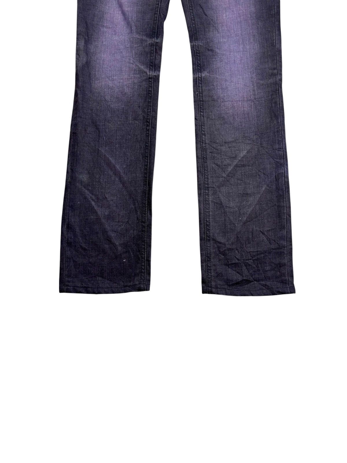 KMRii Archive Midas - Dark Purple Denim Pants Size US 29 - 4 Thumbnail