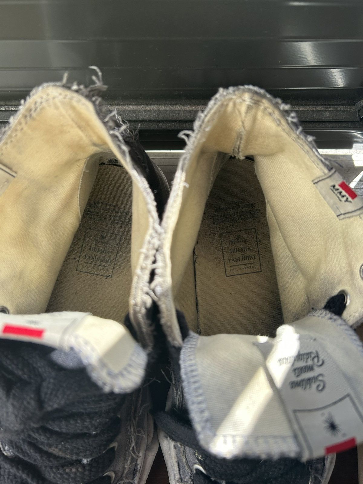 Maison MIHARA YASUHIRO *Rare*(Over dyed) Hi top maison mihara yasuhiro shoes Size US 9 / EU 42 - 9 Thumbnail