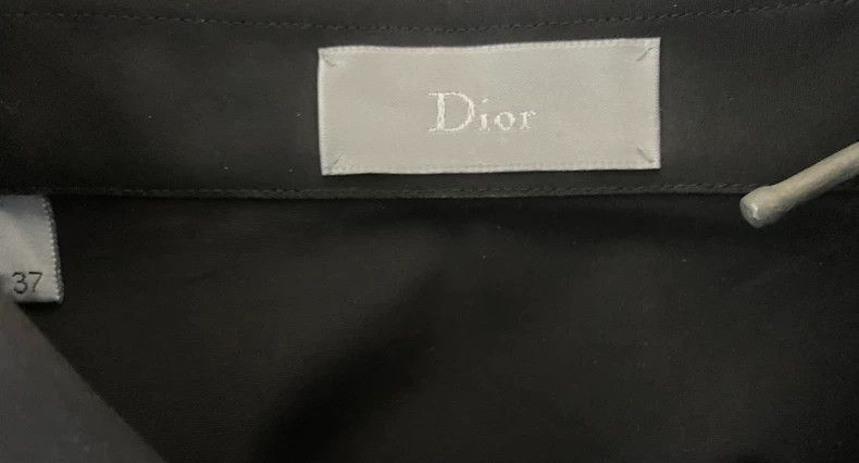 Dior Dior Homme 18ss black slogan shirt Size US S / EU 44-46 / 1 - 3 Thumbnail