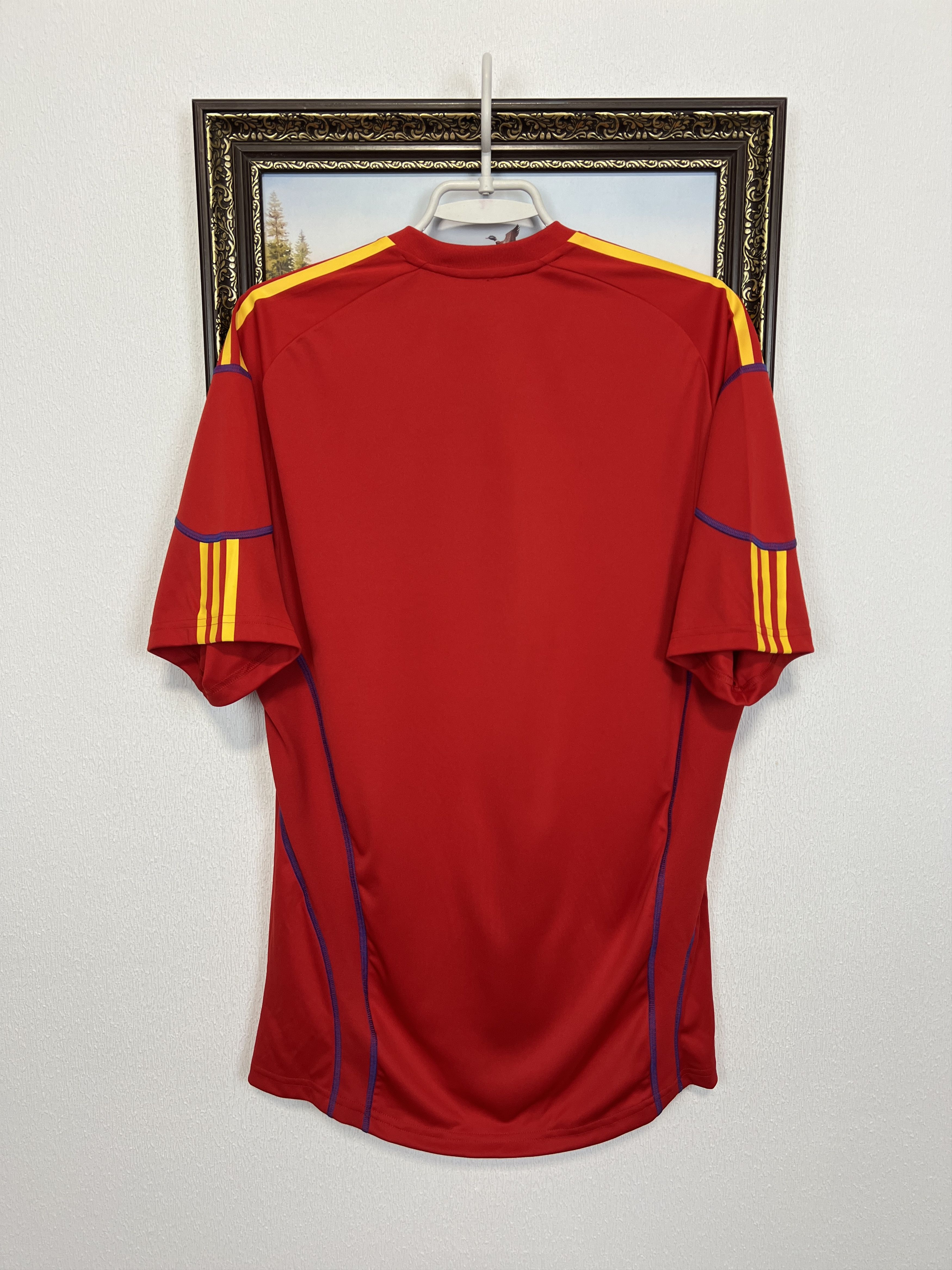 Adidas Romania Away football shirt Soccer Jersey Nationa Trikot Size US XL / EU 56 / 4 - 10 Thumbnail