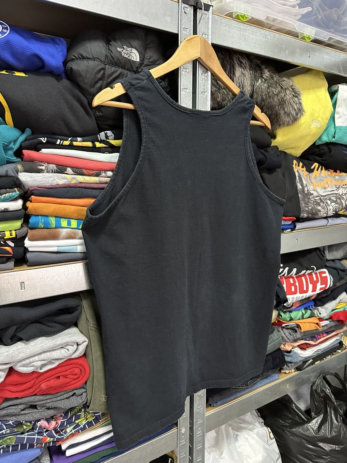 Harley Davidson Vintage Y2K Harley Davidson Tank Top Shirt Faded Black 00s Size US XL / EU 56 / 4 - 10 Thumbnail