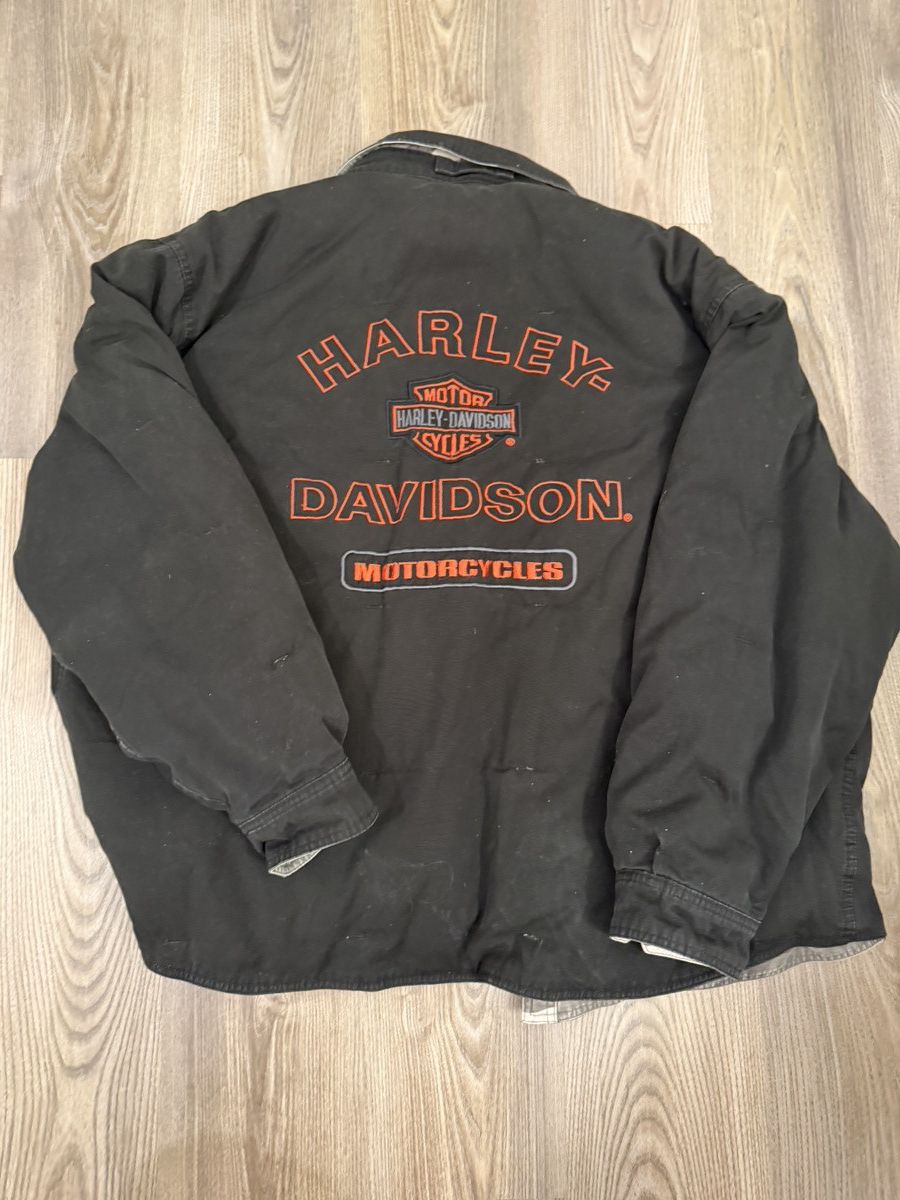 Harley Davidson Harley Davidson Reversible Vintage Jacket Size US XXL / EU 58 / 5 - 3 Thumbnail