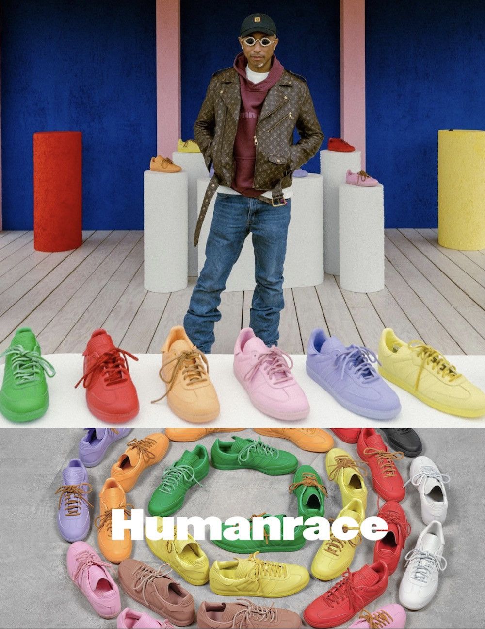 Humanrace (Humanrace • Samba) Colors by Pharrell Size US 8 / EU 41 - 17 Thumbnail