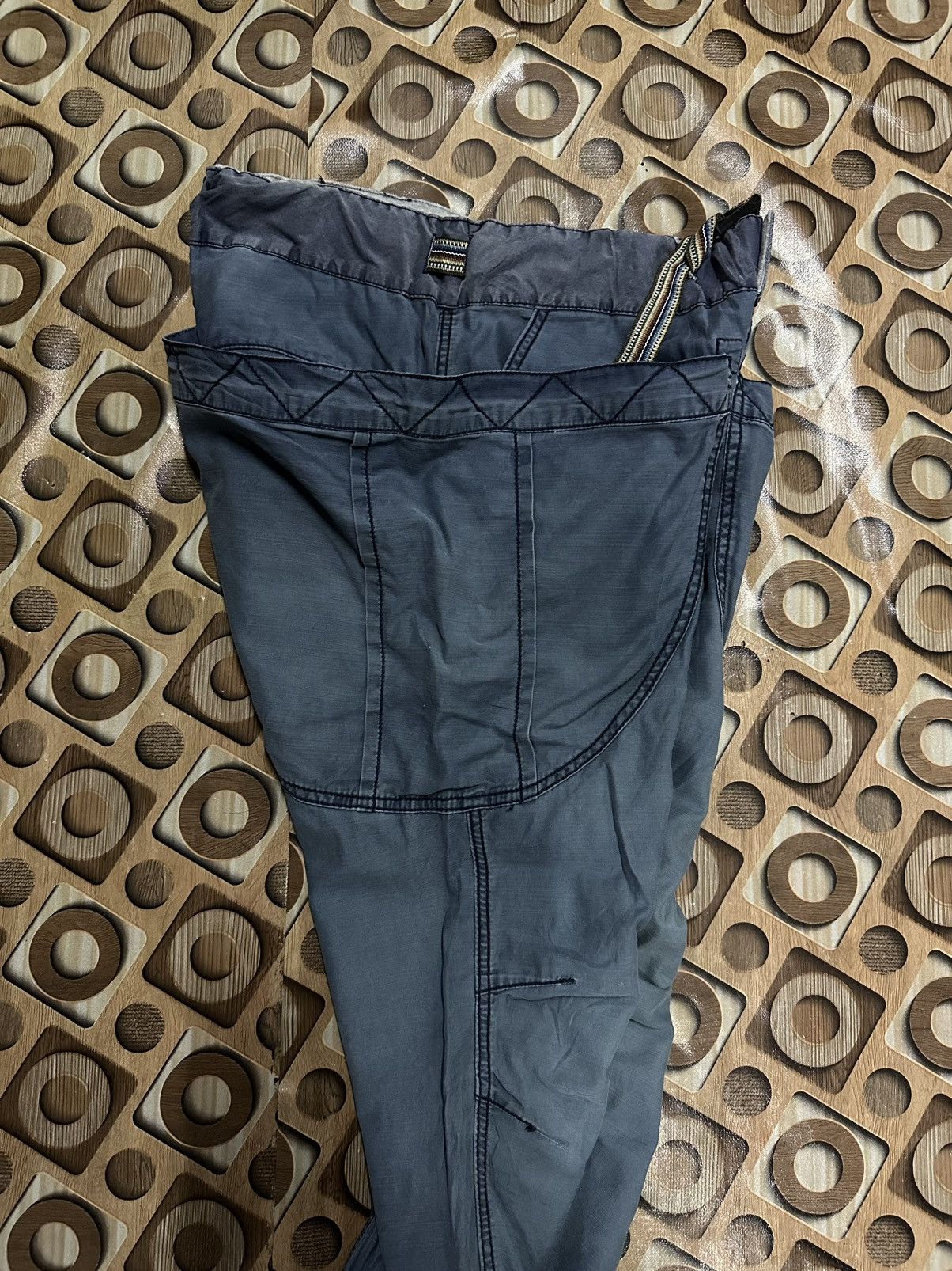 go slow caravan BIG POCKET ‼️Vintage GO SLOW CARAVAN Japan Faded Ankle Pants Size US 33 - 15 Thumbnail