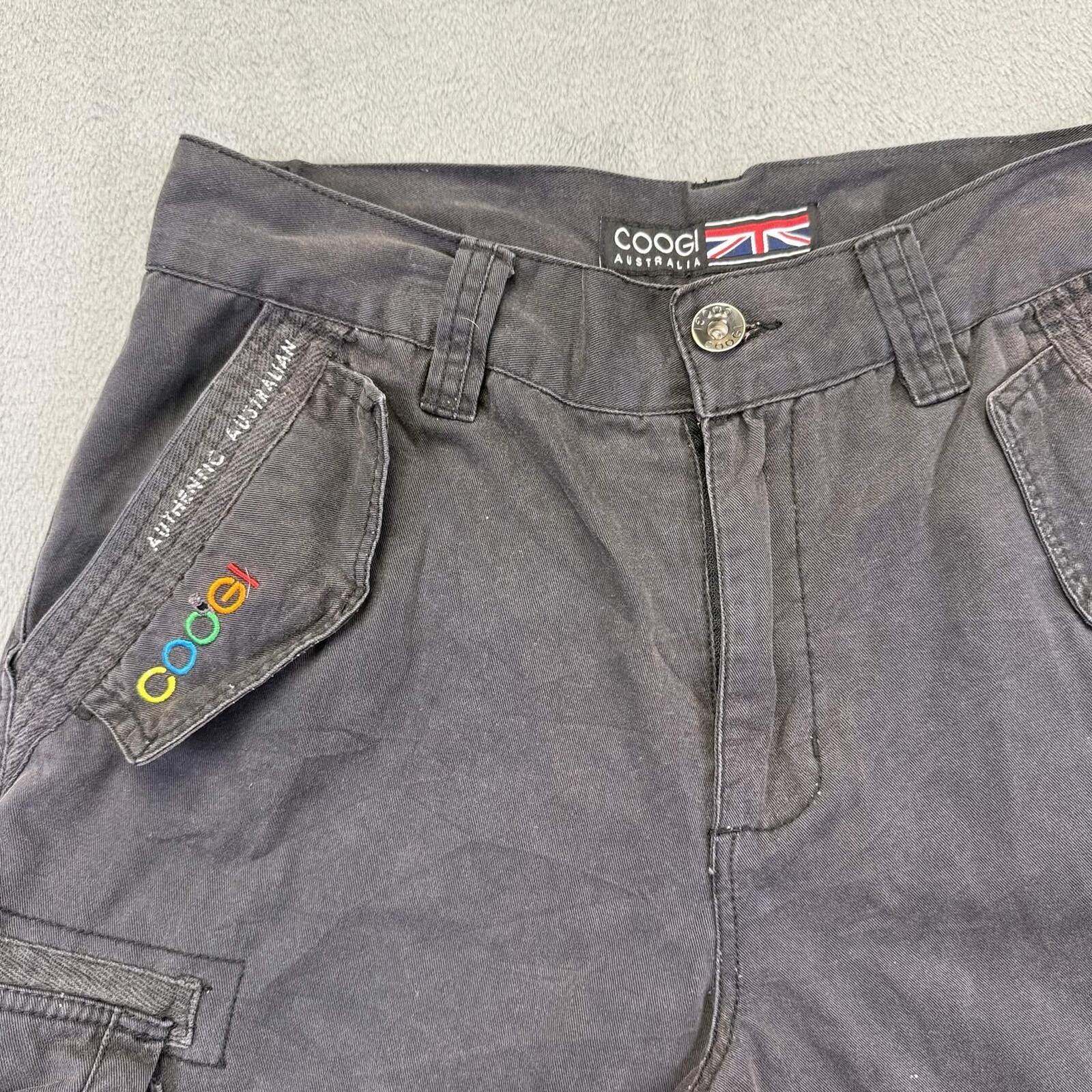 Coogi Coogi Australia Cargo Shorts Grey Blue Multi Pocket Shorts Size US 30 / EU 46 - 2 Thumbnail