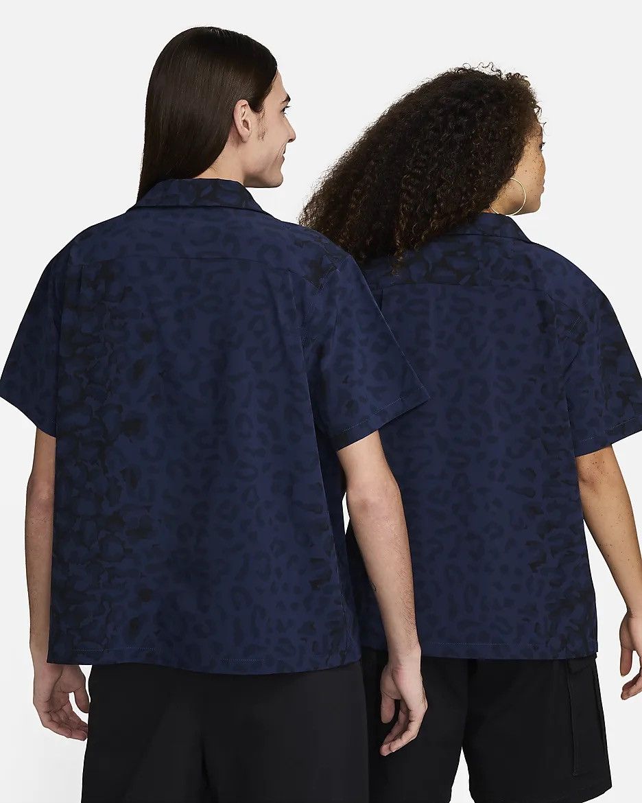 Nike Nike SB Print Bowler Short-Sleeve Button-Up Skate Shirt Size US M / EU 48-50 / 2 - 2 Thumbnail