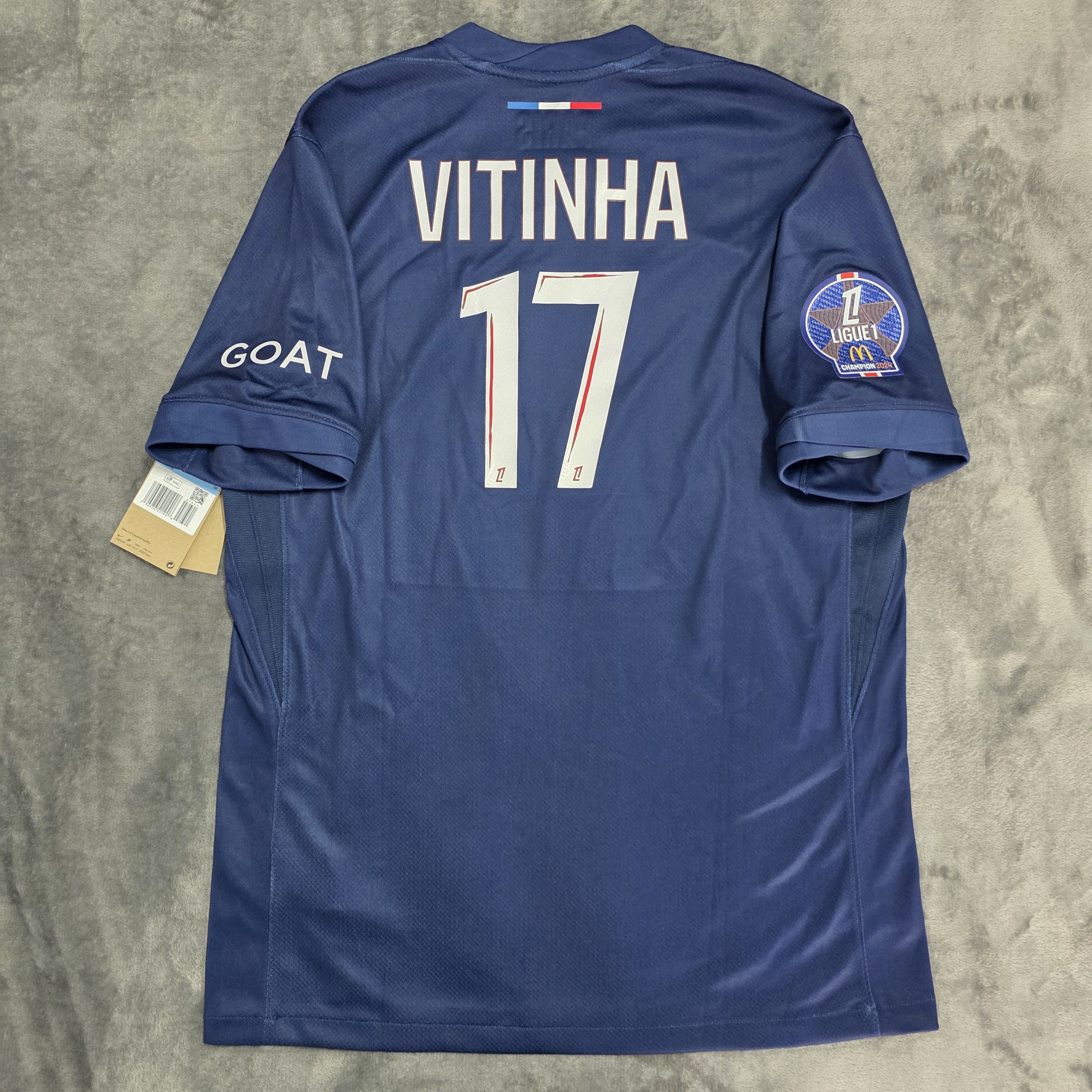 Nike Nike football shirt Psg Vitinha Size US M / EU 48-50 / 2 - 1 Thumbnail