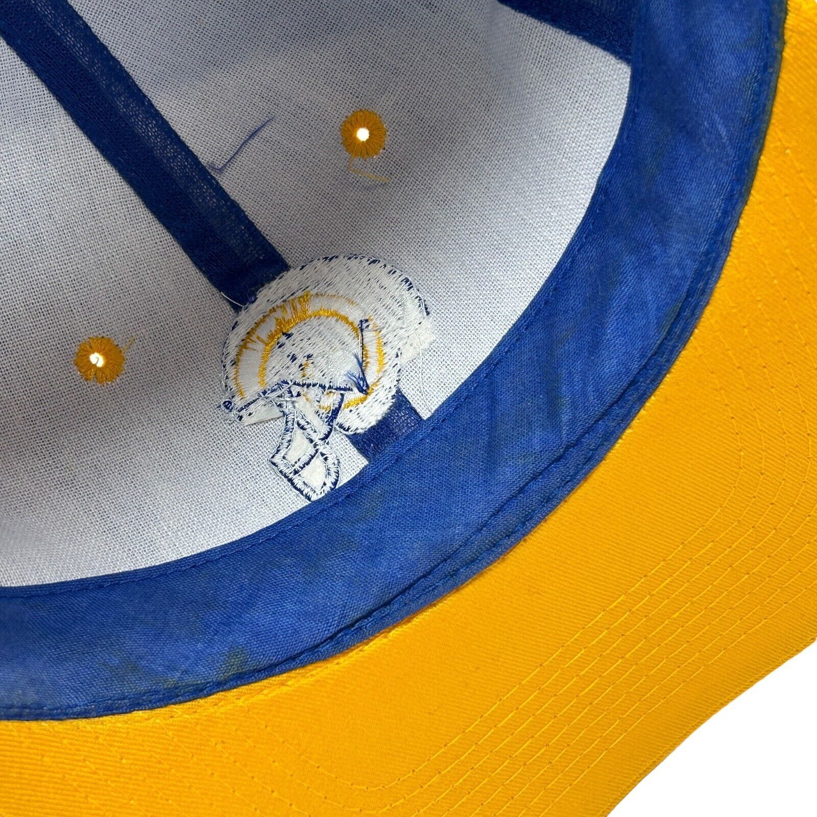 Vintage Vintage 90s Los Angeles LA Rams Hat Baseball Cap Blue NFL Size ONE SIZE - 8 Thumbnail