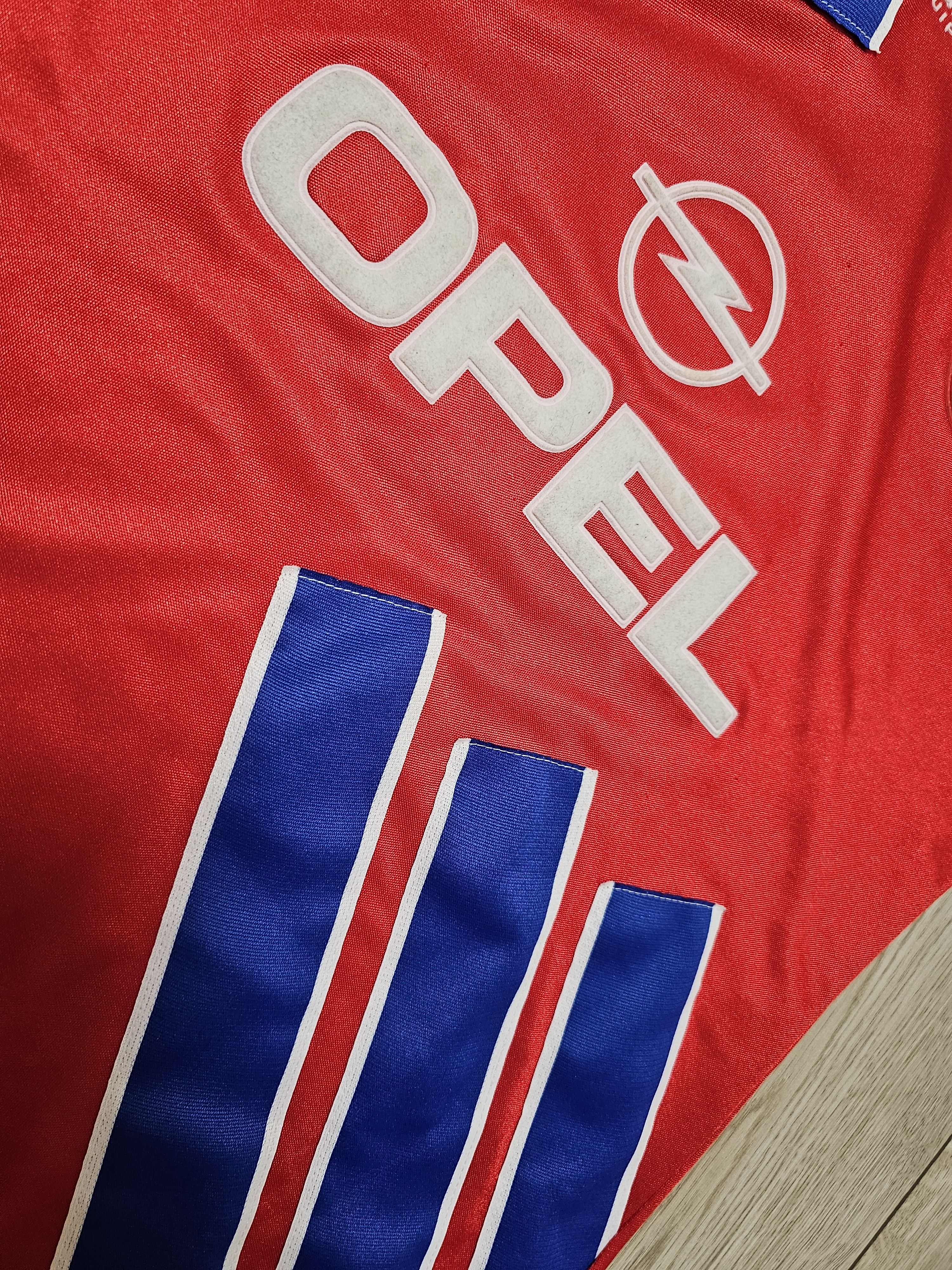 Adidas × Vintage BAYERN MUNICH 1993 1995 HOME FOOTBALL SHIRT SOCCER JERSEY Size US S / EU 44-46 / 1 - 6 Thumbnail