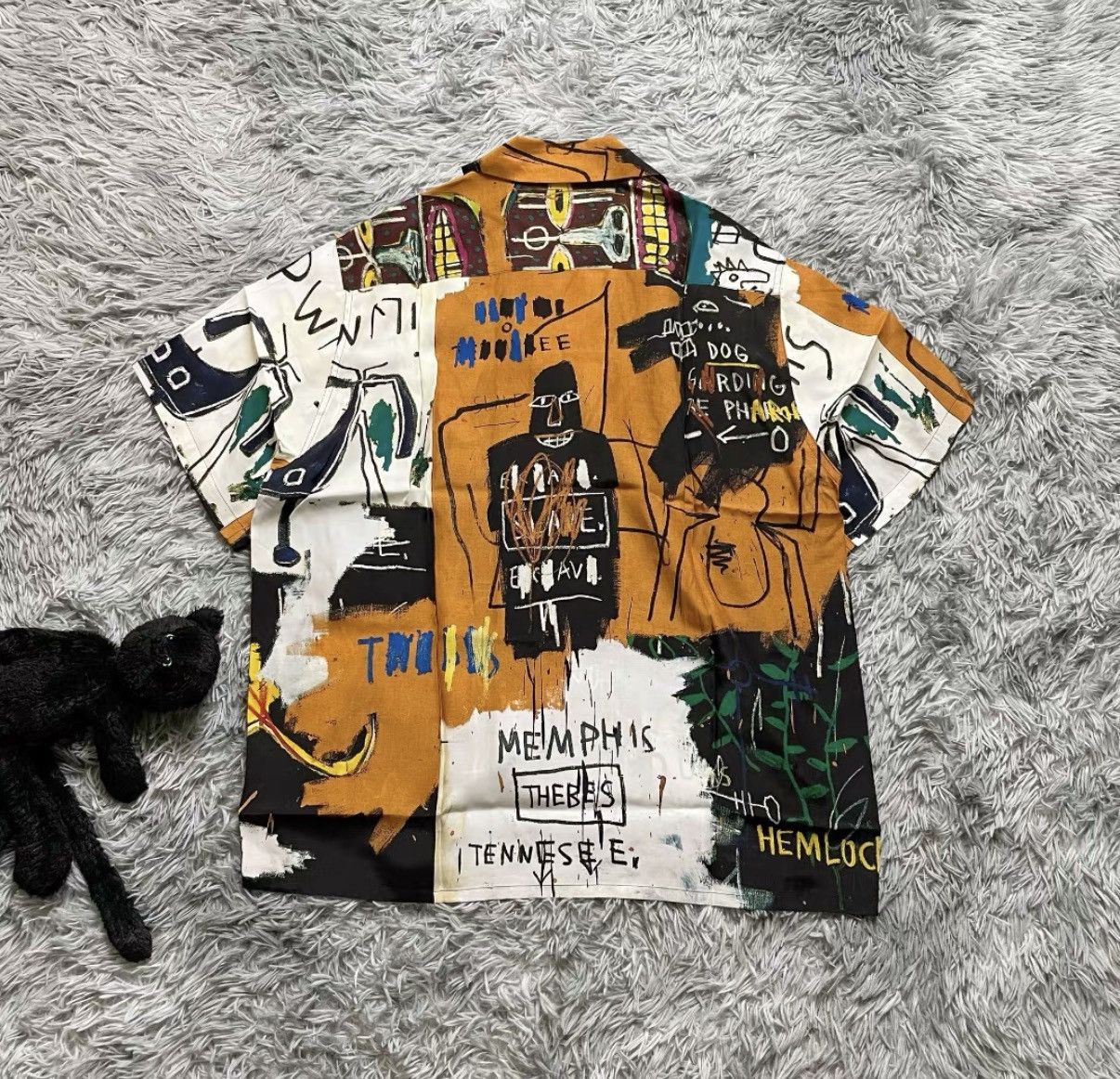 Wacko Maria Wacko Maria Basquiat Hawaiian Short Sleeve Shirt J29 Size US M / EU 48-50 / 2 - 3 Thumbnail