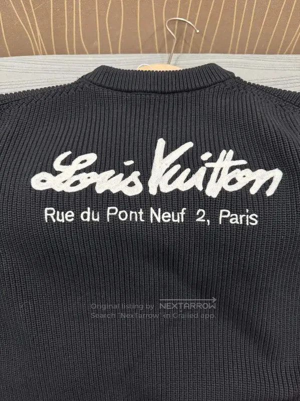 Louis Vuitton Louis Vuitton Black Nigo Collaboration Knit Sweater . Size US S / EU 44-46 / 1 - 5 Thumbnail
