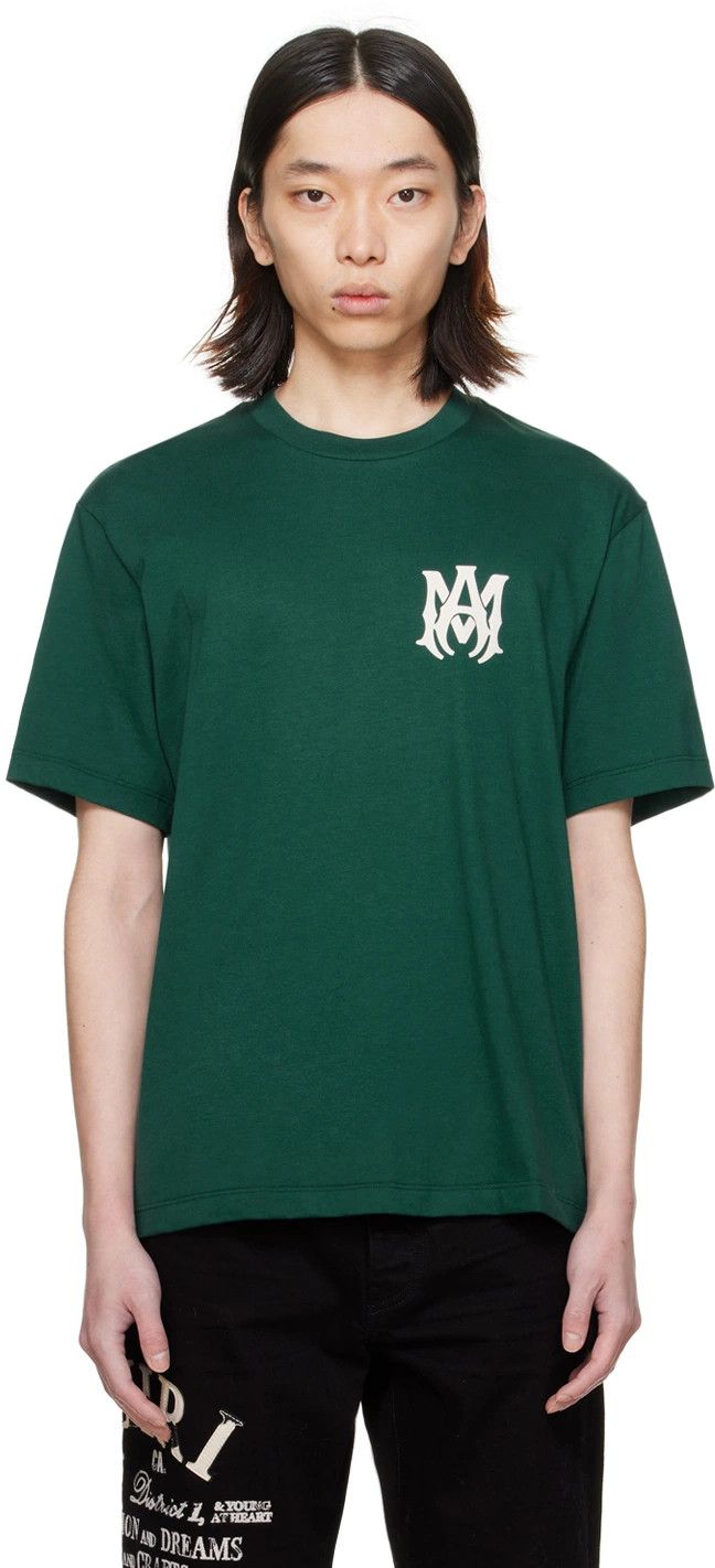 oc11z0325 MA Logo T-Shirt in Green