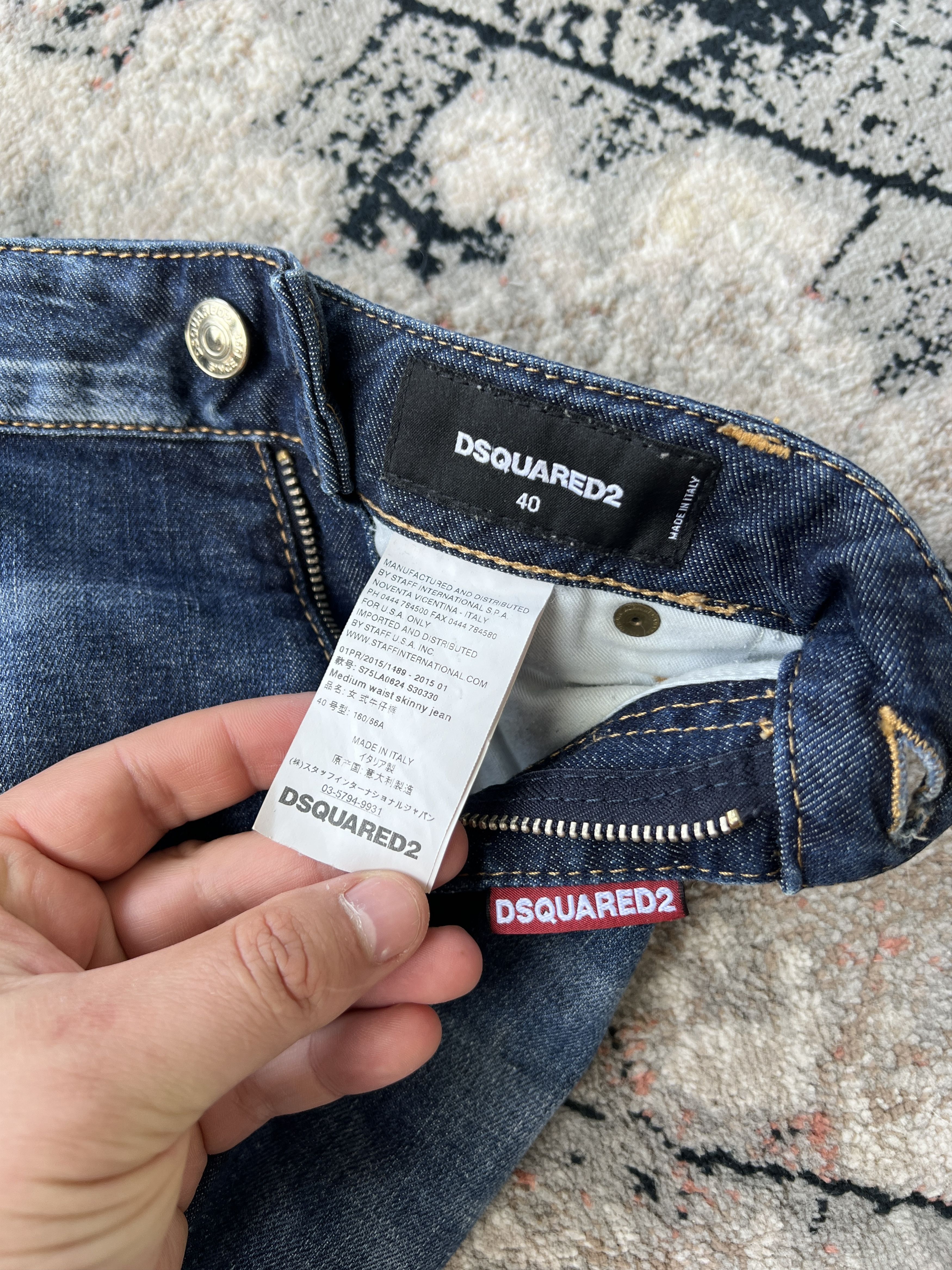 Dsquared2 Dsquared2 Jeans Size 27" / US 4 / IT 40 - 4 Thumbnail