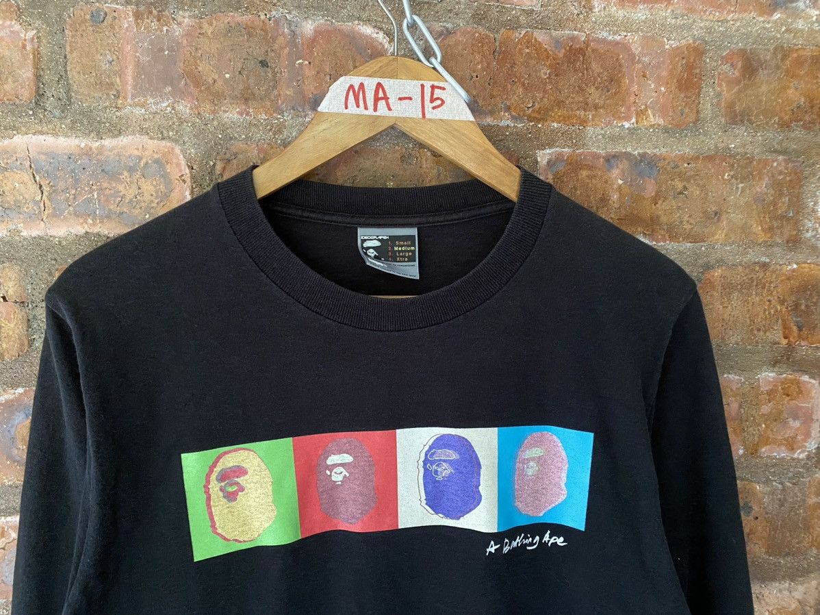 Bape 2001 Bape Andy Warhol pop art parody Size US M / EU 48-50 / 2 - 3 Thumbnail