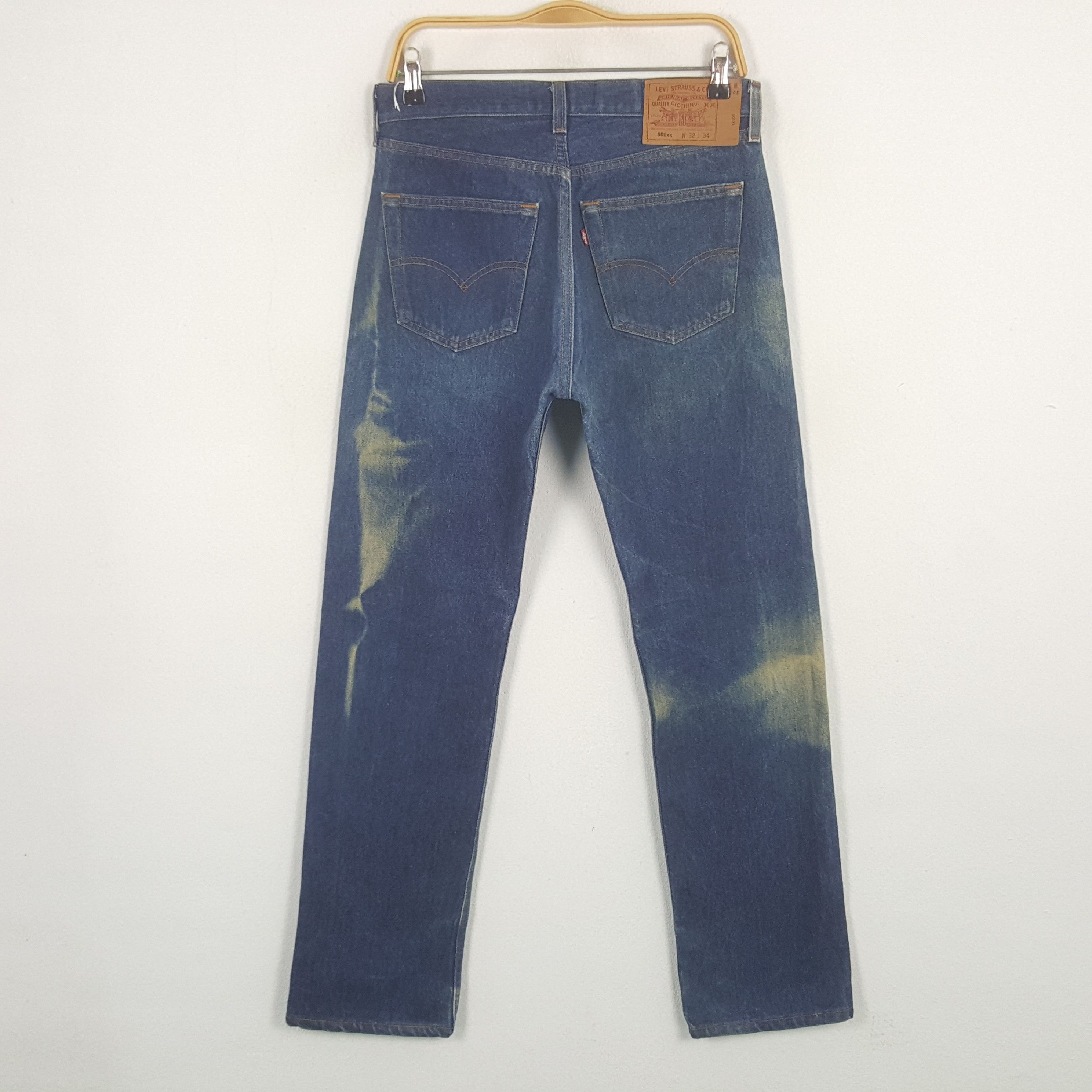 Vintage Levi's 501 Acid Wash Denim Jeans