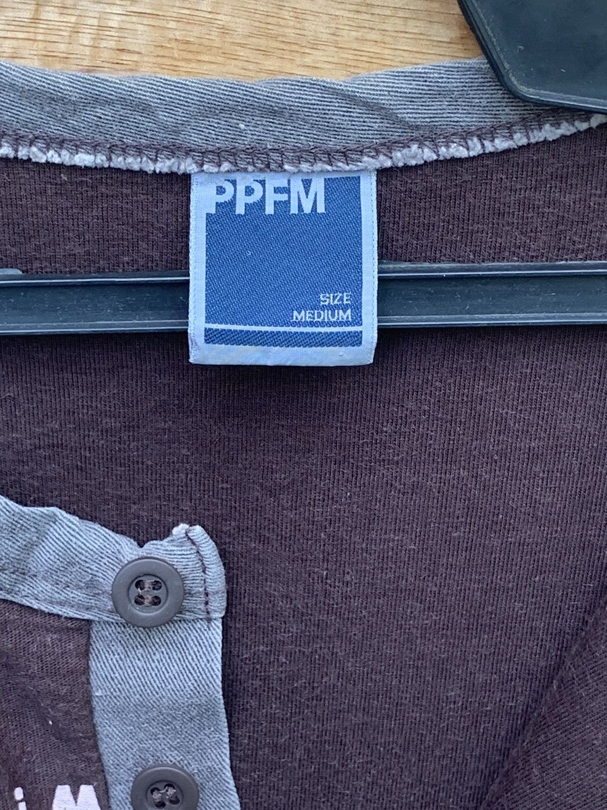 PPFM Rare PPFM Half Button Long Sleeve Shirt Size US M / EU 48-50 / 2 - 16 Thumbnail