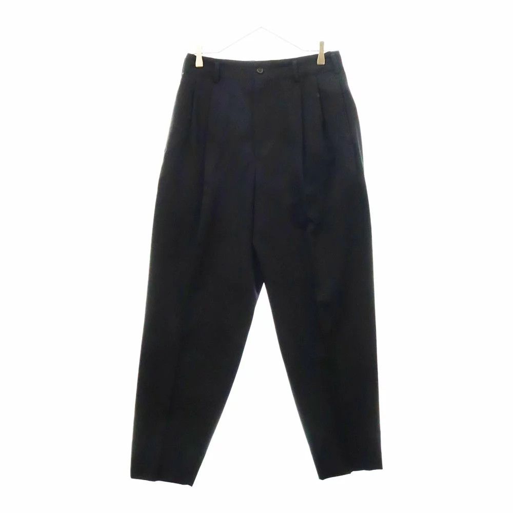 Yohji Yamamoto Yohji Yamamoto POUR HOMME 80‐90s 2 tuck slacks Size US 30 / EU 46 - 1 Thumbnail