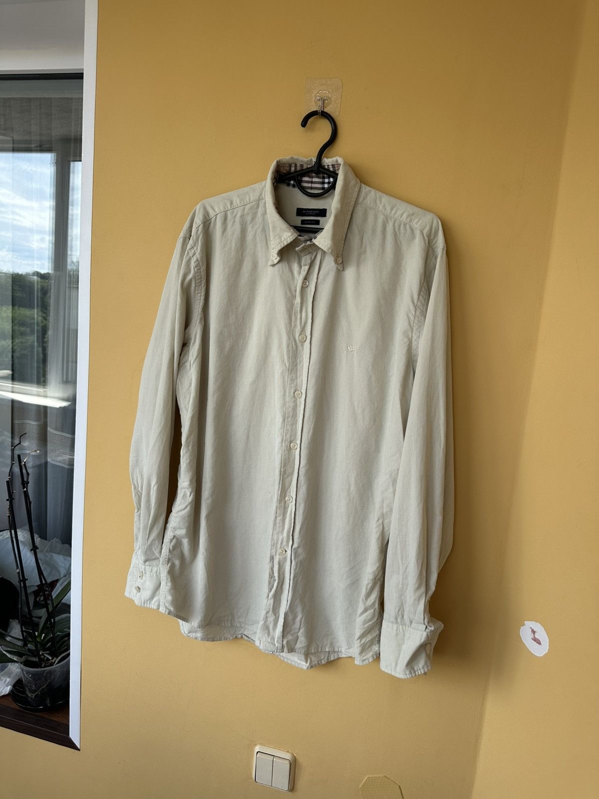 Burberry Burberrys London velvet Ladies Button Up Shirt Size 41 Size S / US 4 / IT 40 - 1 Thumbnail