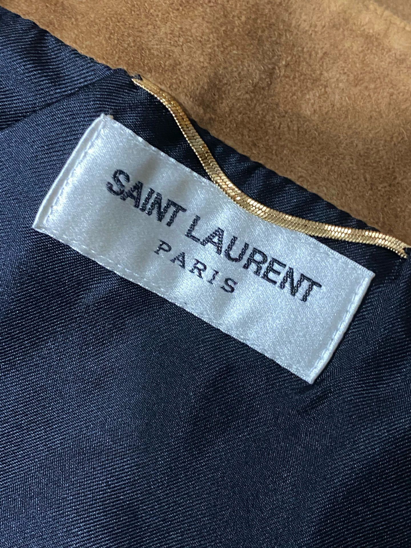 Saint Laurent Paris Saint Laurent SLP mini skirt Size 24" / US 00 / IT 34 - 5 Thumbnail