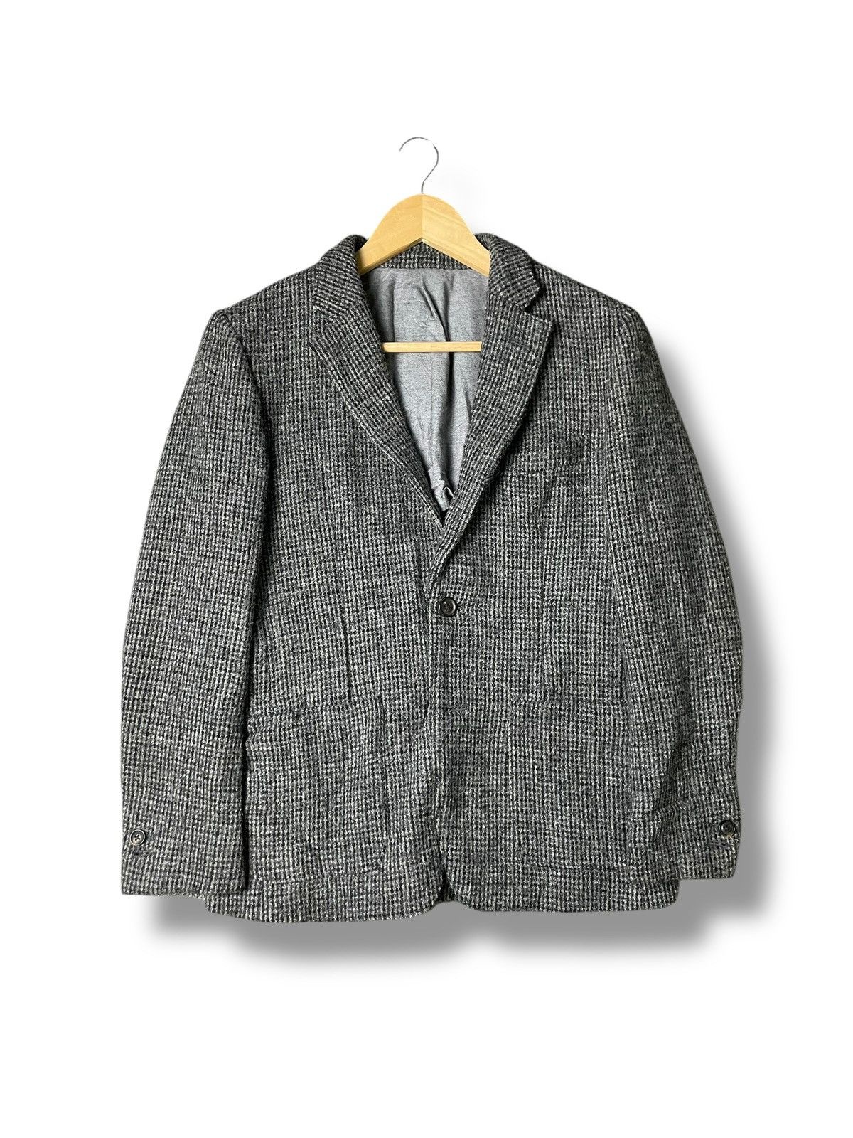Designer × Harris Tweed × Vintage Vintage Harris Tweed Wool Blazer (55) Size US XXS / EU 40 - 1 Thumbnail