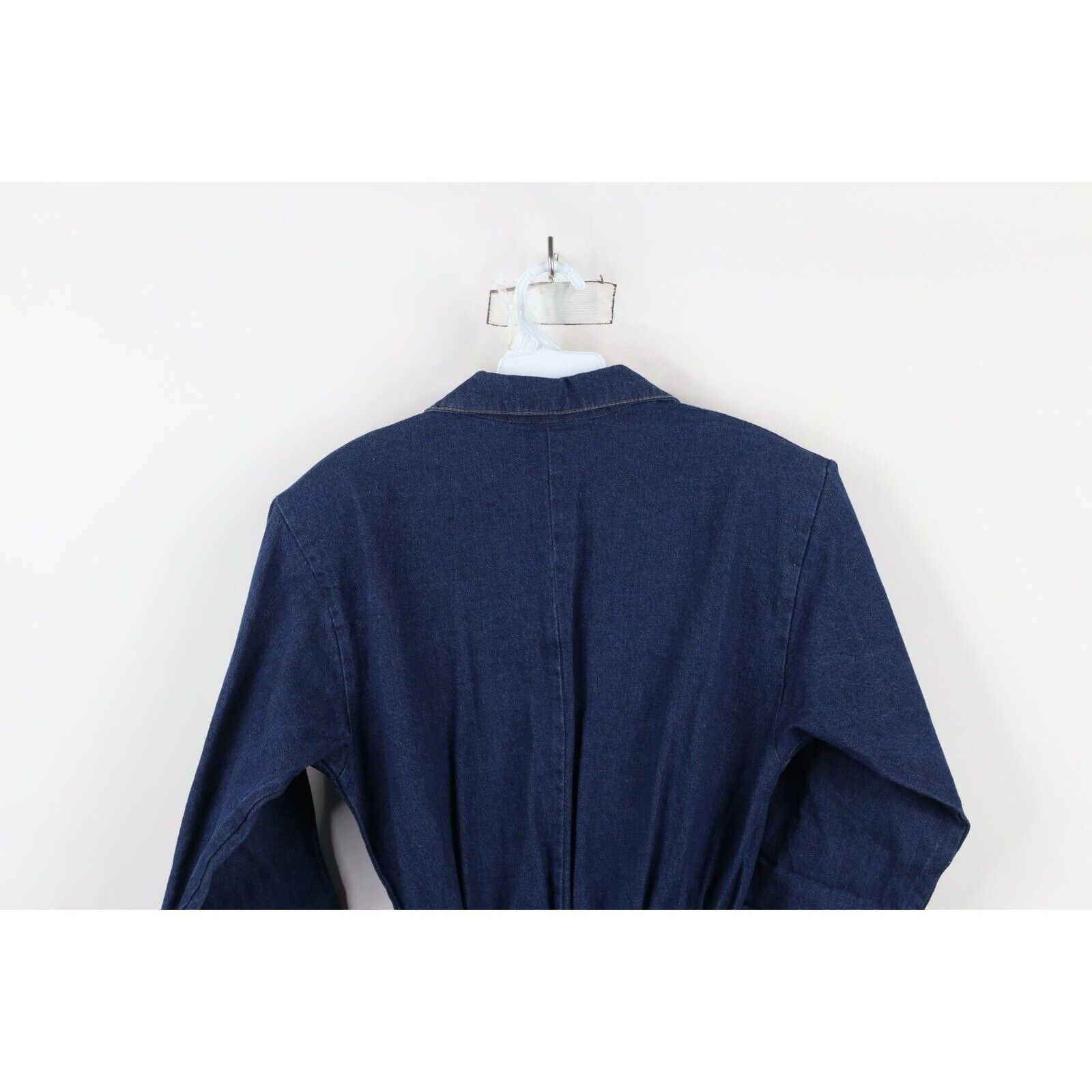 Vintage Vintage 80s 90s Streetwear Faded Long Sleeve Denim Dress Size M / US 6-8 / IT 42-44 - 16 Thumbnail