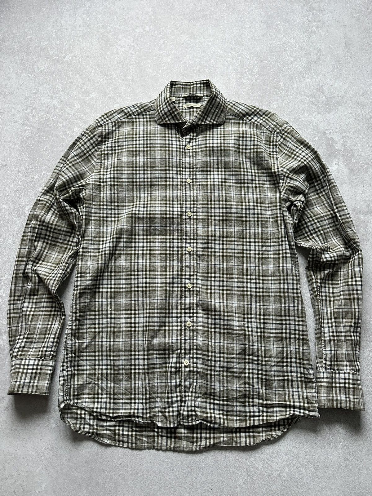 Suitsupply × Vintage Shirts Suitsupply men shirt 41/16 size L Size US L / EU 52-54 / 3 - 2 Thumbnail