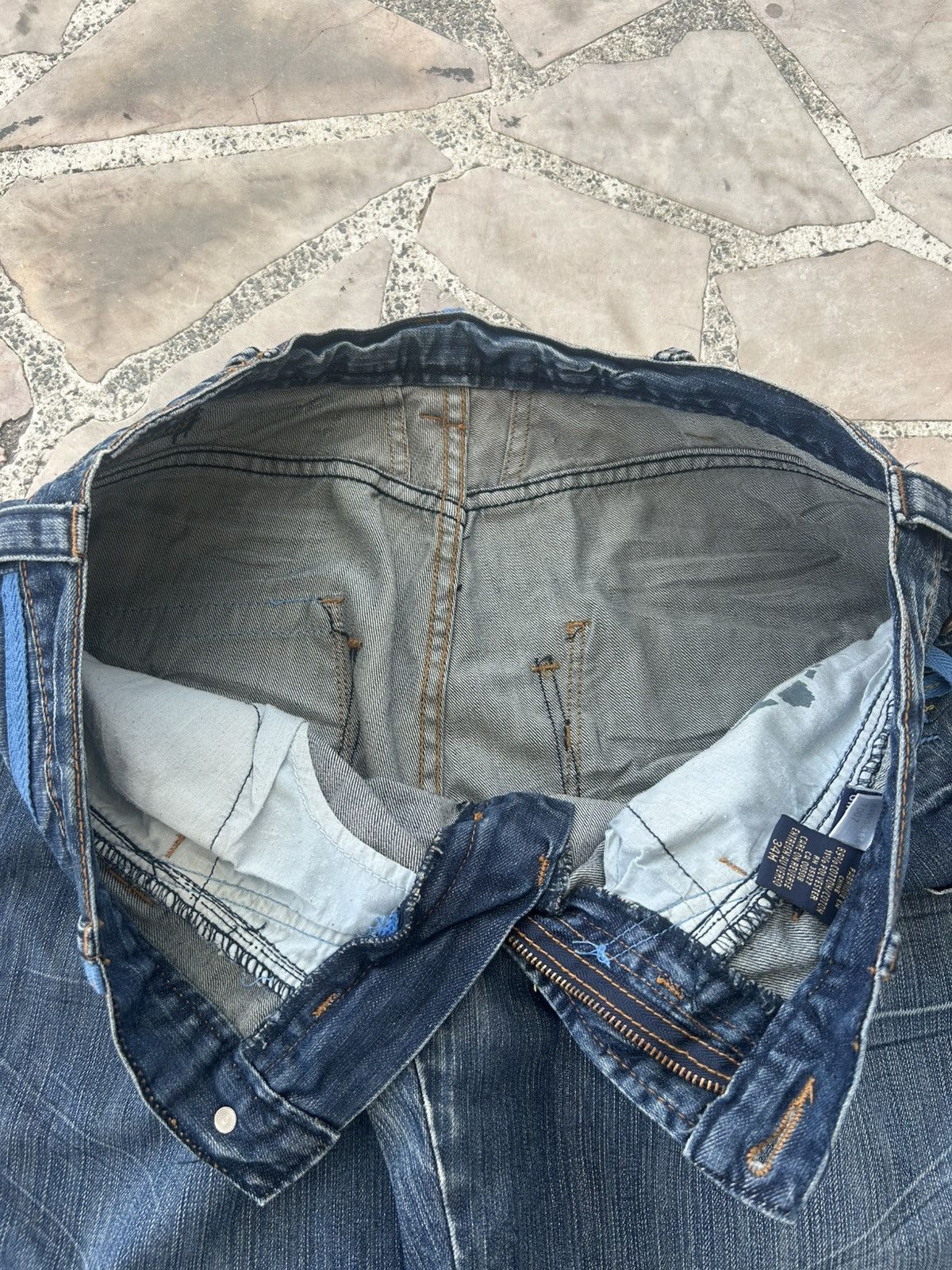 Marithe + Francois Girbaud Le Jean De 2000’ Baggy Denim Size US 35 - 9 Thumbnail