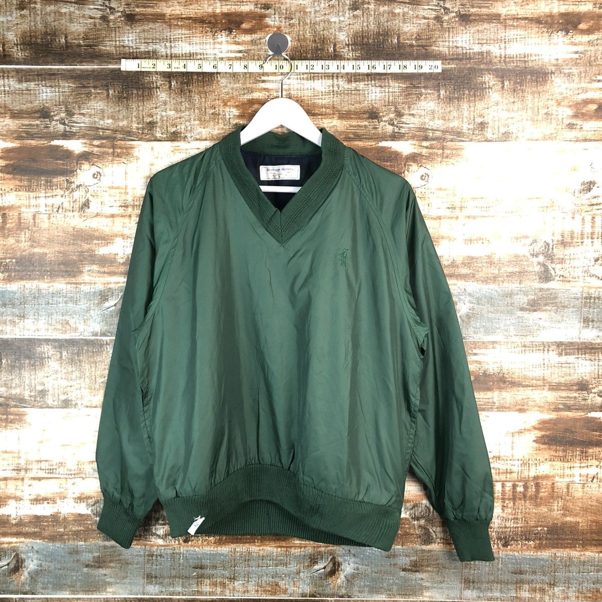 Vintage Heritage Sport Green Sweatshirt windbreaker #A2186 Size US M / EU 48-50 / 2 - 1 Thumbnail