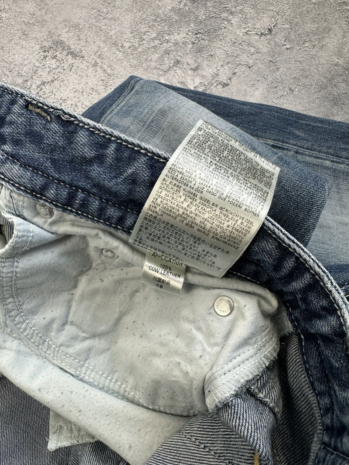 Diesel Diesel Industry Vintage Distressed Denim Faded Jeans 30 Size US 30 / EU 46 - 13 Thumbnail
