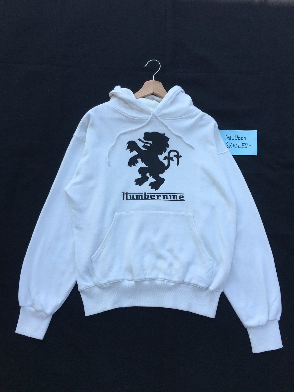 image of Number N Ine x Takahiromiyashita The Soloist Number Nine “Lion Lambretta” 2000Ss Hooded Sweater in 