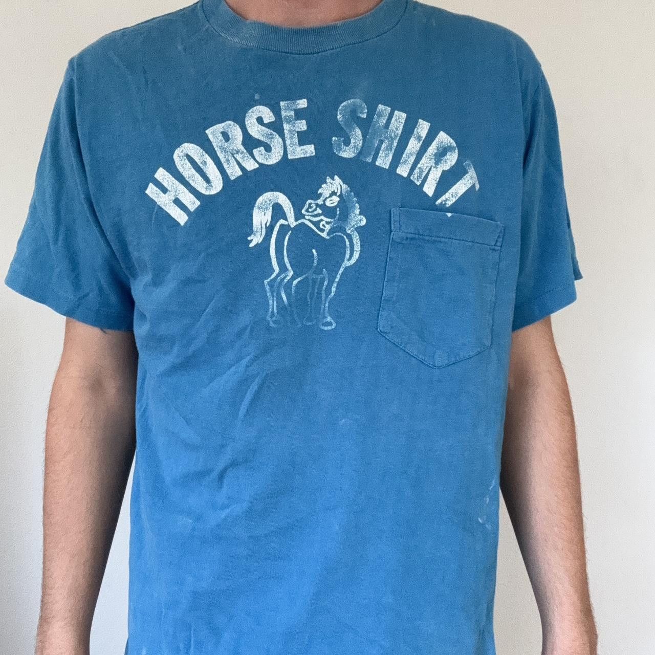 Other Vintage Horse Shirt Size US L / EU 52-54 / 3 - 1 Thumbnail