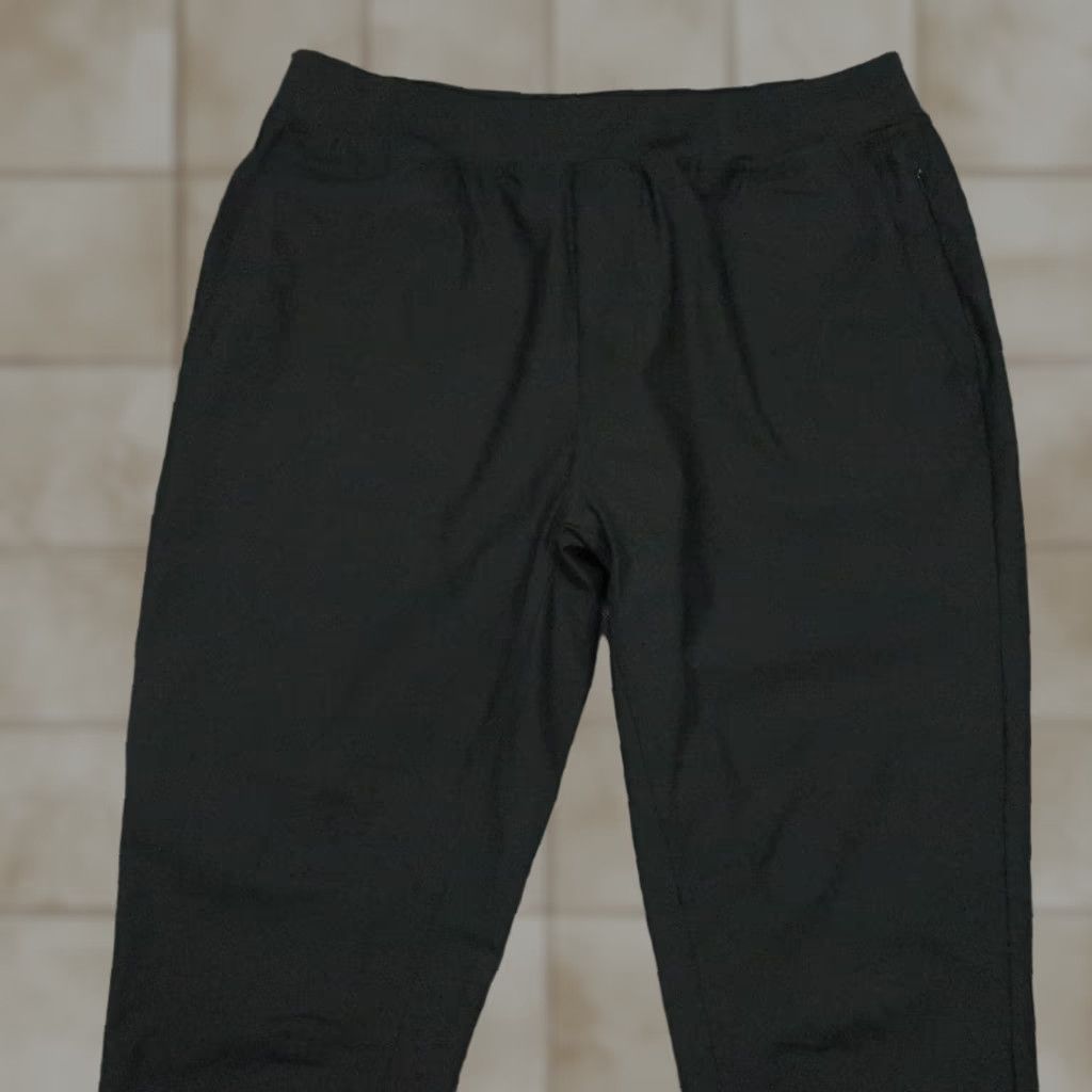 Vintage LEGENDS Pants Men XL Black Aviation Jogger Performance Zip Pocket Athletic Size US 36 / EU 52 - 1 Thumbnail