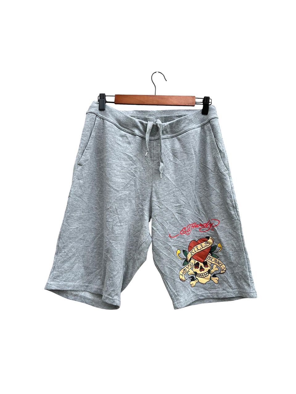 Ed Hardy Ed Hardy Short Pants Skull Print Size US 30 / EU 46 - 1 Thumbnail