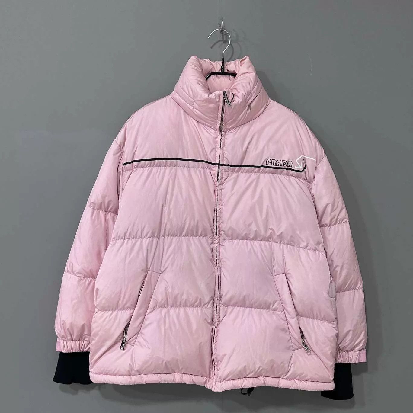 Prada PRADA Women's 95 New Faded Ski Down Jacket Size 36 Size XS / US 0-2 / IT 36-38 - 1 Thumbnail
