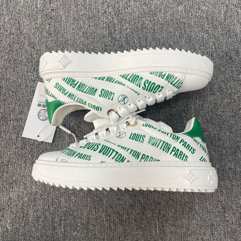 Louis Vuitton Louis Vuitton Time Out Stylish Low-Top Sneakers Size US 8 / IT 38 - 4 Thumbnail