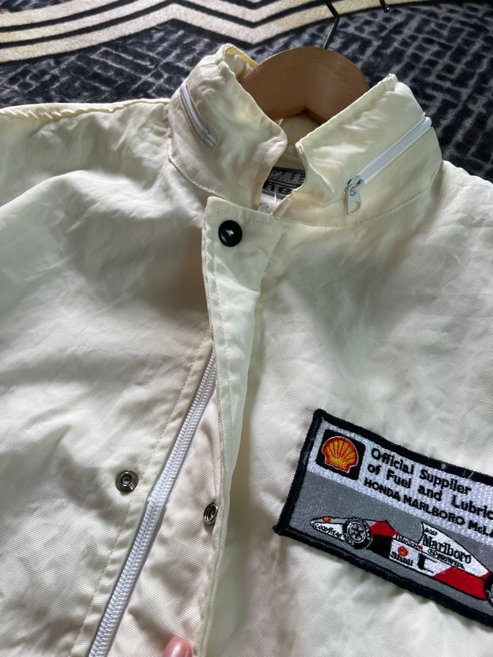 Other Vintage Shell McLaren Formula 1 Bomber Jacket Size US M / EU 48-50 / 2 - 14 Thumbnail