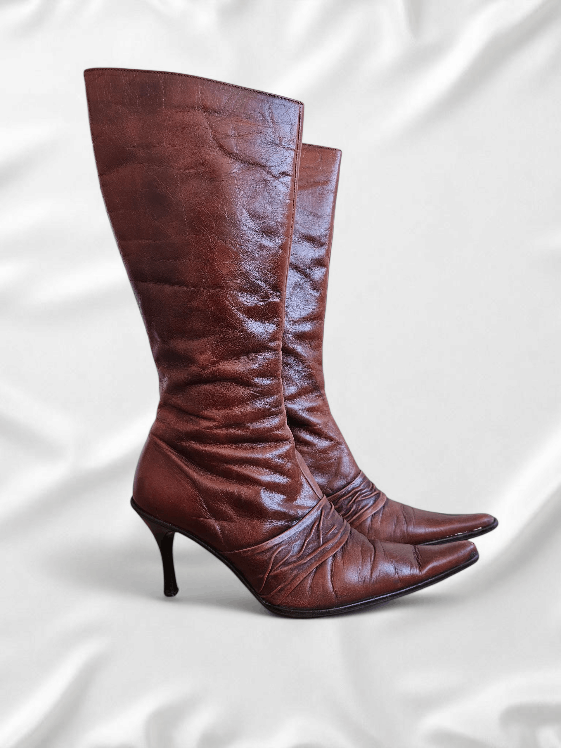 Vintage Vintage leather boots made in Italy Size US 8 / IT 38 - 5 Thumbnail
