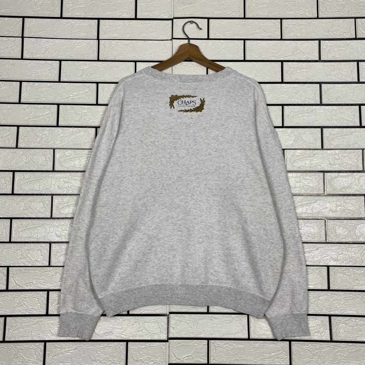 Ralph Lauren 🔥VINTAGE DISTRESSED SWEATSHIRT CHAPS RALPH LAUREN JEEP Size US L / EU 52-54 / 3 - 8 Thumbnail