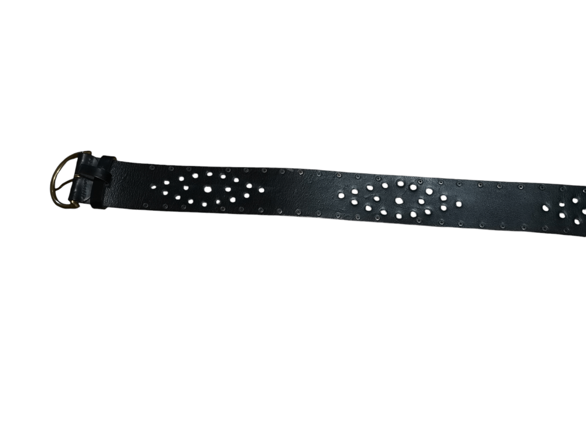 Coach × Vintage Coach leather studded metal eyelets belt vintage rare italy Size ONE SIZE - 8 Thumbnail