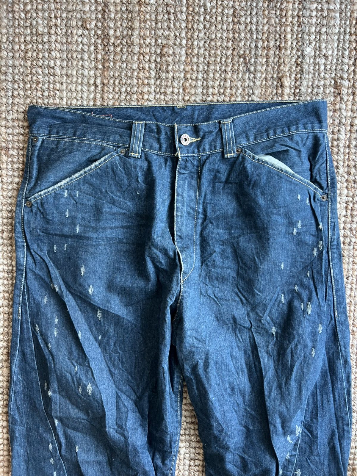 Levi's Levis Engineered Twisted Jeans Tag W34 Actual 35x28.5 Size US 34 / EU 50 - 2 Thumbnail