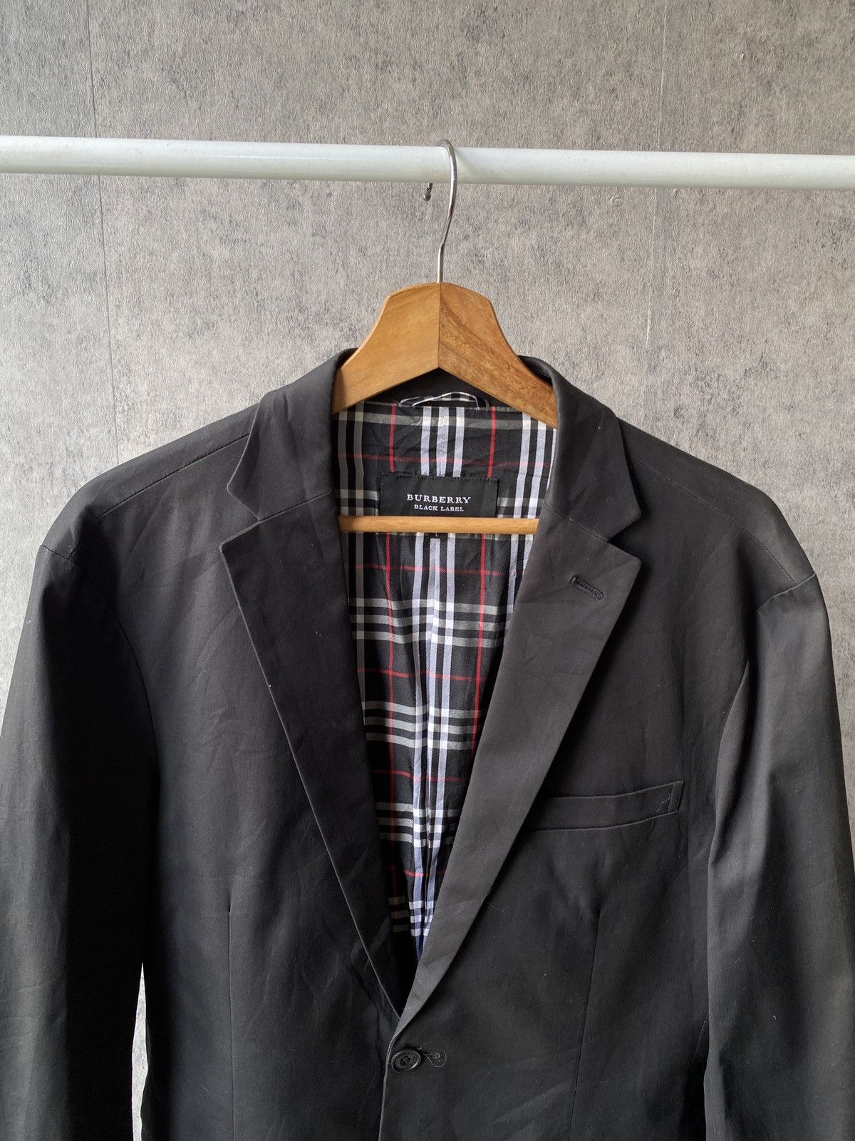 Burberry Burberry Black Label Nova Check Lining Blazer Size US L / EU 52-54 / 3 - 4 Thumbnail