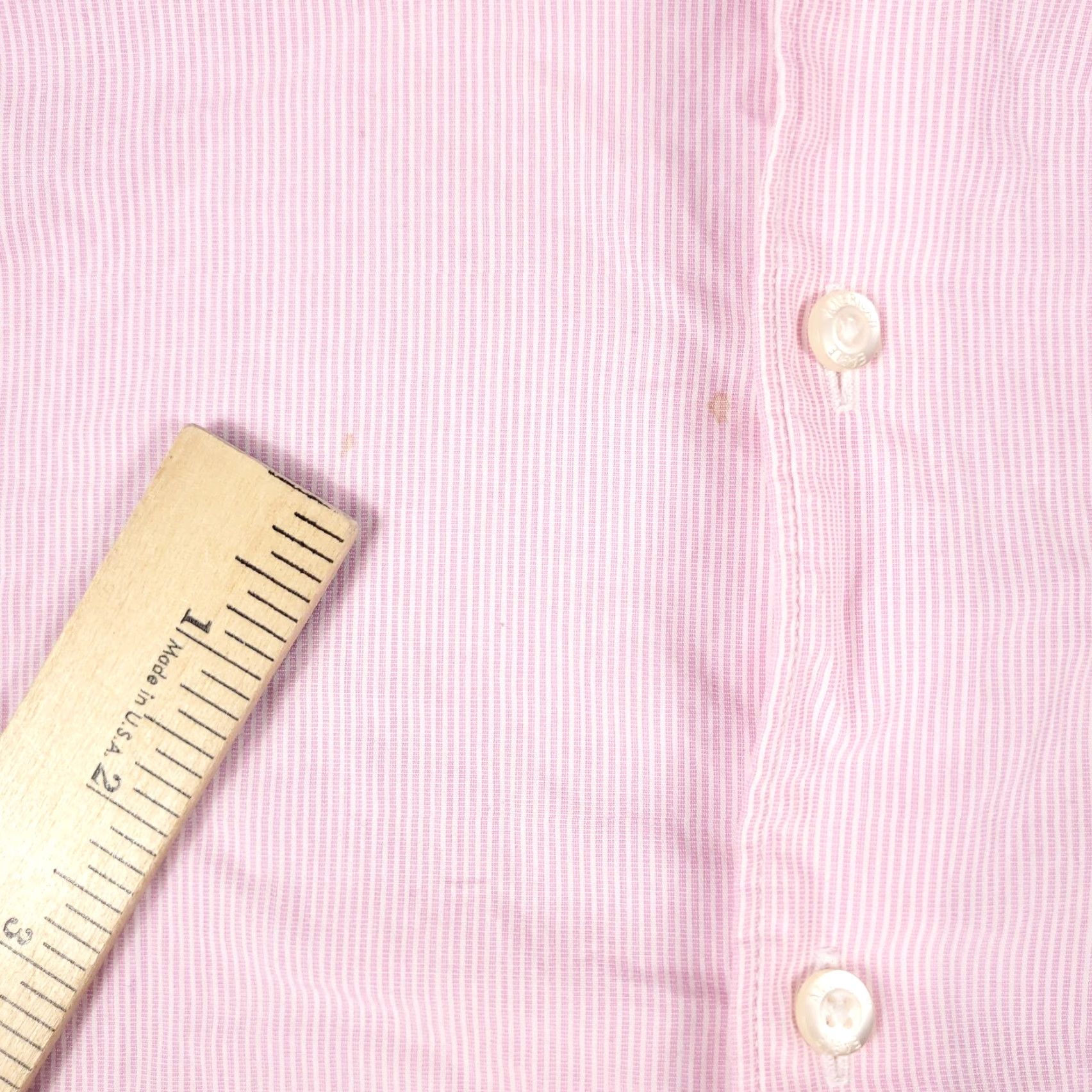 American Eagle Outfitters American Eagle Shirt Mens Small Pink Striped Button-Up Long Sleeve Casual Size US S / EU 44-46 / 1 - 4 Thumbnail