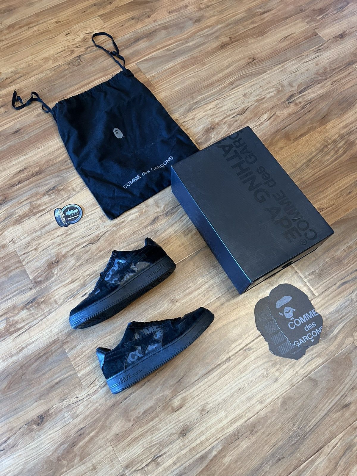 RARE Bape x CDG Bapestas