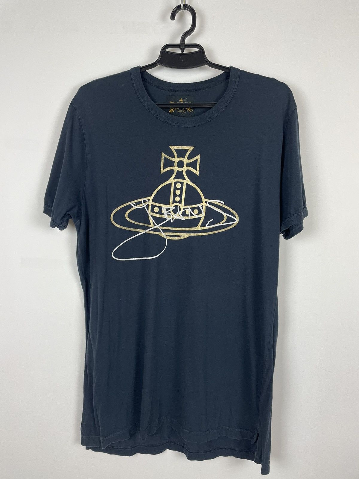 Vivienne Westwood T-Shirt Big Orb Logo Size XL Men's