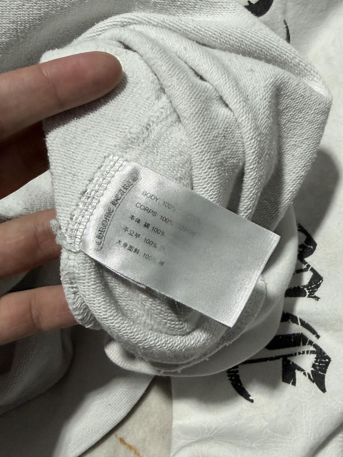 Chrome Hearts Chrome Hearts Reflective Monogram Hoodie White - S Size US S / EU 44-46 / 1 - 7 Thumbnail